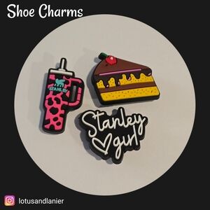 Shoe Charms Stanley Girl Set Of 3